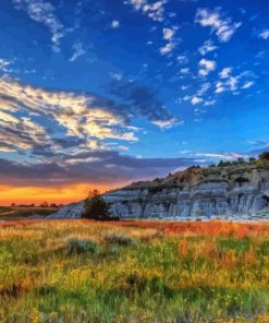 North Dakota Roosevelt National Park Diamond Painting