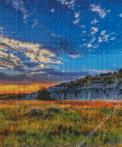 North Dakota Roosevelt National Park Diamond Painting