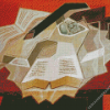 Open Book Abstract Diamond Painting