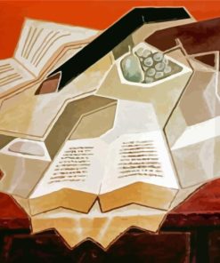 Open Book Abstract Diamond Painting