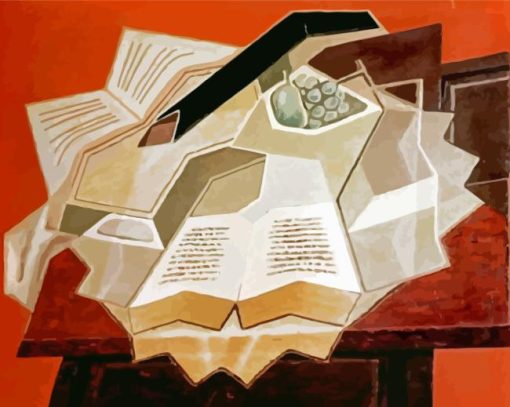 Open Book Abstract Diamond Painting