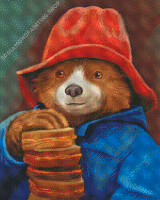 Paddington Bear Diamond Painting