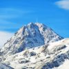 Pic Du Midi De Bigorre Snowy Mountain Diamond Painting