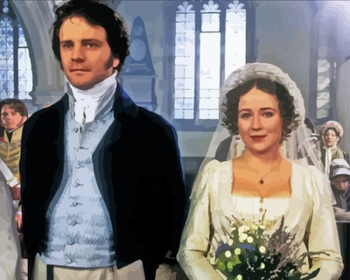 Pride And Prejudice Mr Darcy Wedding Diamond Painting