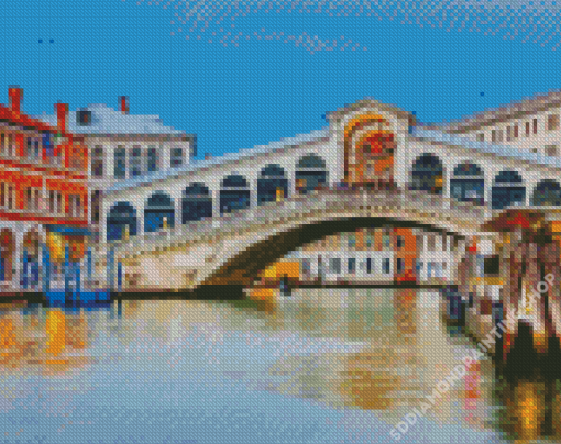 Rialto Venice Italy City Diamond Painting