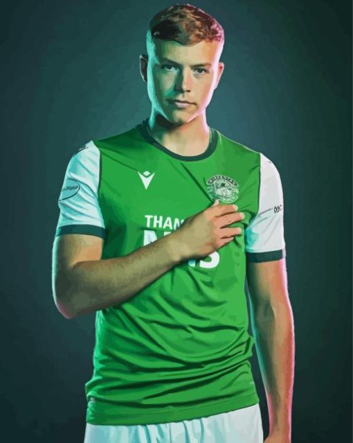 Ryan Porteous Hibernian Fc Diamond Painting