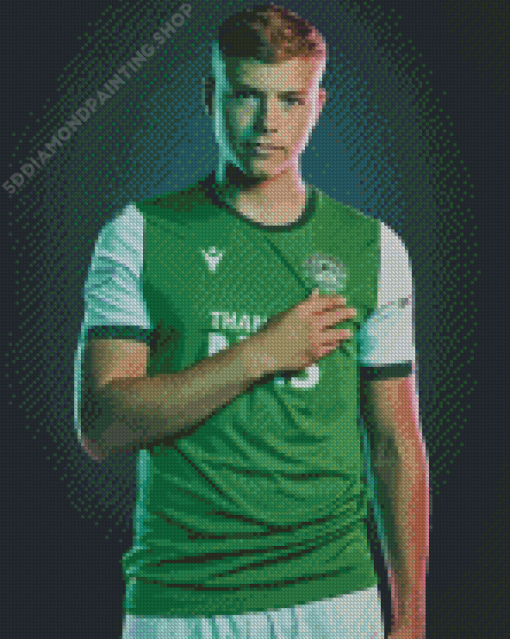 Ryan Porteous Hibernian Fc Diamond Painting