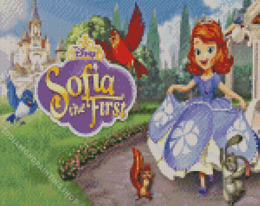 Sofia The First Diamond Painting