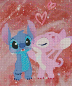 Stitch And Angel Diamond Painting