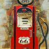 Vintage Old Gas Pump Diamond Painting