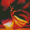 Woman Dance Move Diamond Painting