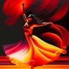 Woman Dance Move Diamond Painting