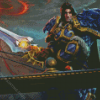 World Of Warcraft Varian Wrynn Diamond Painting