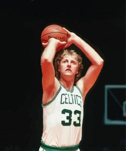 Young Larry Bird Basketballer Diamond Painting