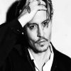 Black And White Johnny Depp Diamond Paintings