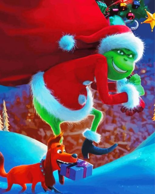 Christmas Grinch Max Diamond Paintings