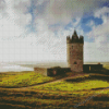 Ireland Doolin Tower Diamond Painting