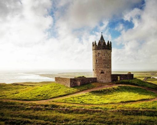 Ireland Doolin Tower Diamond Painting