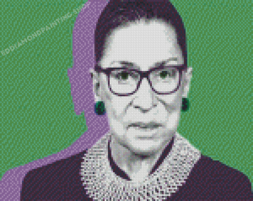 Ruth Bader Ginsburg Diamond Painting