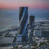 United Bahrain Tower Diamond Painting