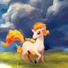 Pokemon Ponyta Diamond Painting