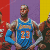 Cool Lebron James Diamond Painting