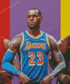 Cool Lebron James Diamond Painting