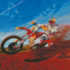 Dirt Bike Diamond Paintings