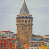 Galata Tower Diamond Painting