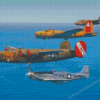 Military WWII Air Planes Diamond Painting