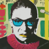 Ruth Bader Pop Art Diamond Paintings