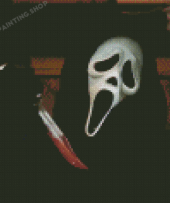 Scary Ghostface Diamond Painting