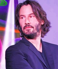 Keanu Reeves Diamond Painting