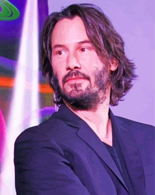 Keanu Reeves Diamond Painting