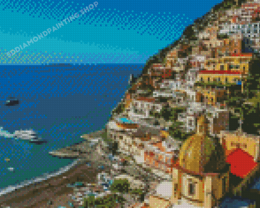 Amalfi Coast Diamond Painting