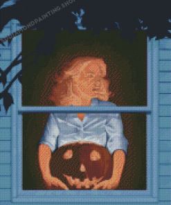 Halloween Laurie Strode Diamond Painting