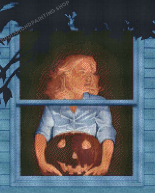 Halloween Laurie Strode Diamond Painting