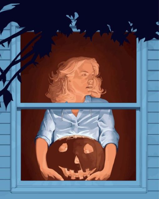 Halloween Laurie Strode Diamond Painting