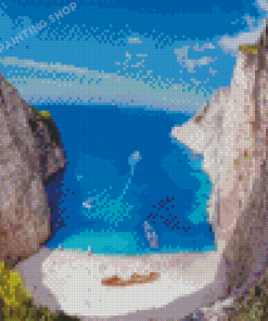 Navagio Zakynthos Diamond Painting