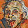 Albert Einstein Diamond Painting