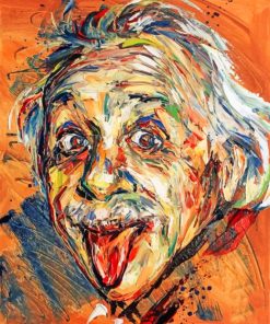 Albert Einstein Diamond Painting