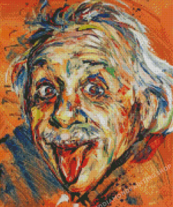 Albert Einstein Diamond Painting