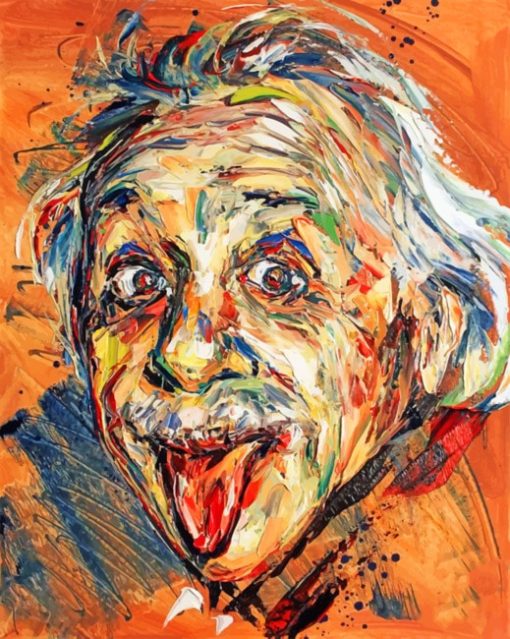 Albert Einstein Diamond Painting