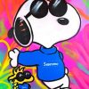 Supreme Snoopy Diamond Painting