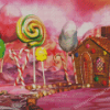 Dreamy Candy House Diamond Painting