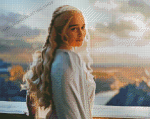 Emilia Clarke Diamond Painting