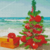 Hawaiian Christmas Diamond Painting