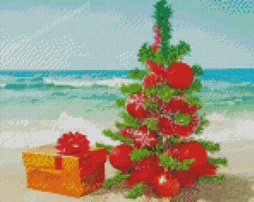 Hawaiian Christmas Diamond Painting