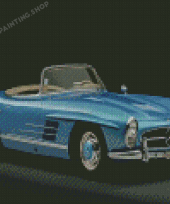 Mercedes SL Diamond Painting