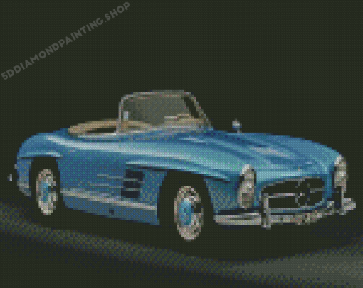 Mercedes SL Diamond Painting